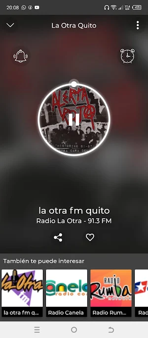 Radio La Otra Fm Quito 91.3 Screenshot 0
