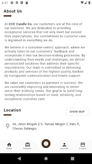 CCC Candle Co Screenshot 2