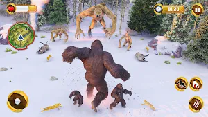 Gorilla Game Wild Animal Games Screenshot 2