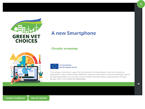 Green VET Choices Screenshot 2