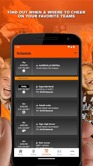 DeKalb Barbs Screenshot 1