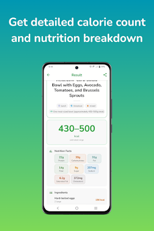 Calorie Scanner: AI Food Scan Screenshot 1