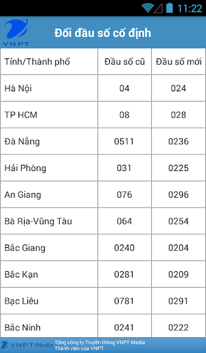 VNPT Update Contacts Screenshot 1