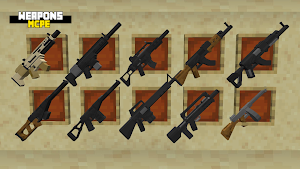 Guns MOD for MCPE: Weapons Screenshot 0