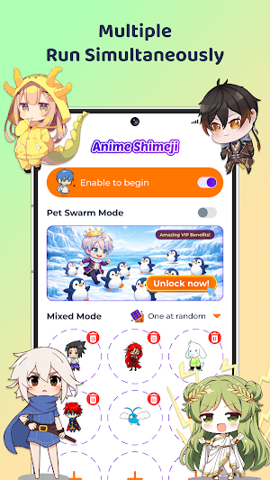 Anime Shimeji Pets On Screen Screenshot 0