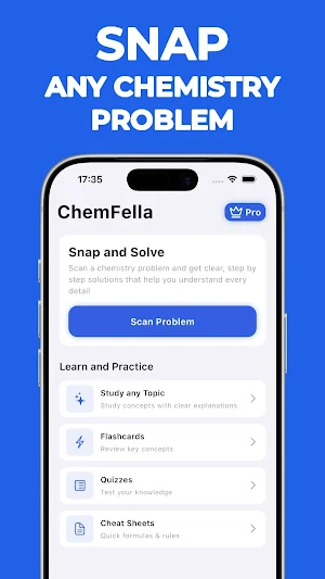 Chemistry Solver: ChemFella Screenshot 0