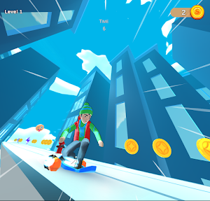 Skateboard Racing Screenshot 1