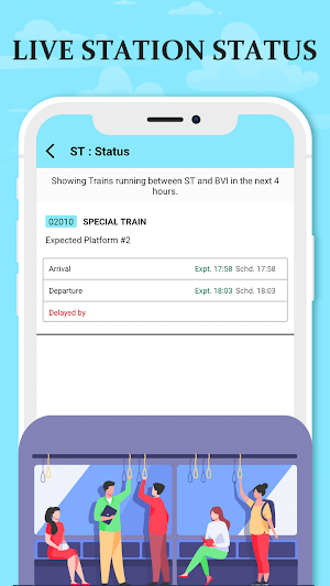 Live Train Status, PNR Status : Where is my Rail Screenshot 2