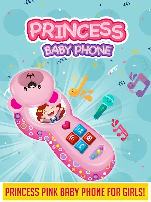 Princess Baby Phone - Kids & Toddlers Play Phone Screenshot 0