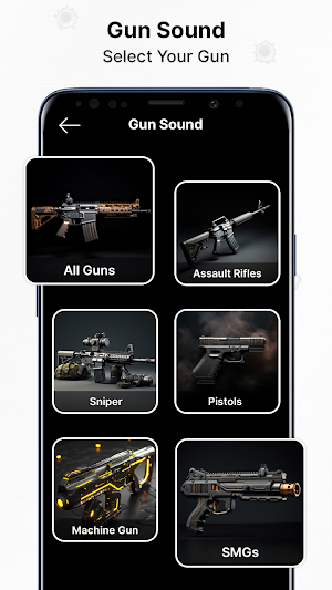 Gun Sounds Simulator Ringtones Screenshot 1