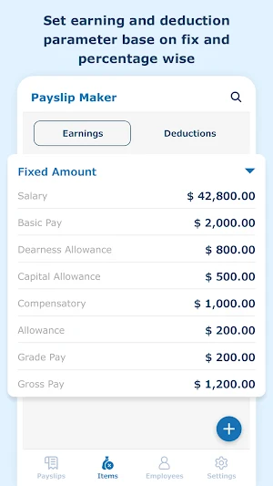 Paystub: Payslip Maker Screenshot 3