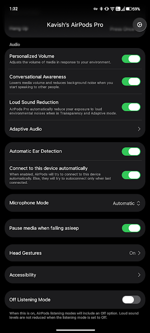 LibrePods Screenshot 2