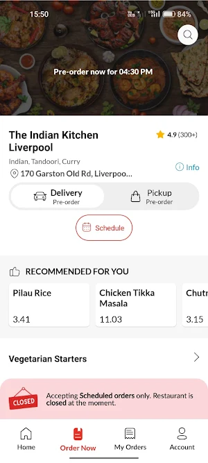 The Indian Kitchen Liverpool Screenshot 2