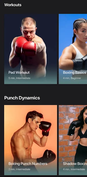Boxing Training at Home Screenshot 2