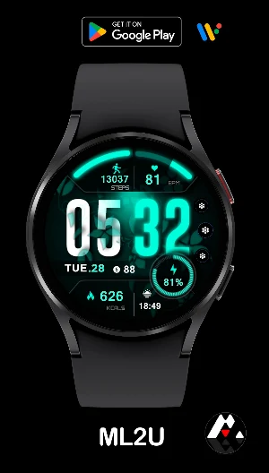 ML2U 174 Watch Face Screenshot 0