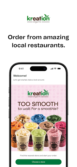 Kreation Organic Mobile Screenshot 0