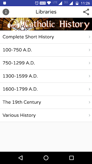 Catholic History Audio Collection Screenshot 3