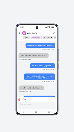 AdvancedMD Communications Screenshot 3