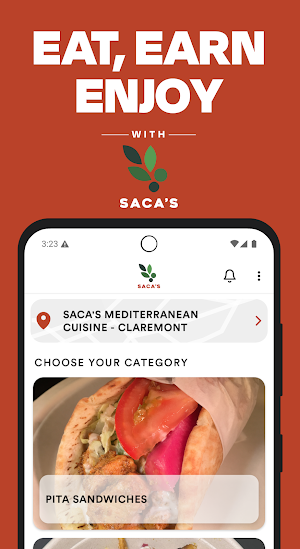 Saca's Mediterranean Cuisine Screenshot 0