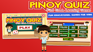 Pinoy Quiz for First Grade Screenshot 0
