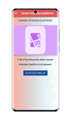 Laravel interview questions Screenshot 0