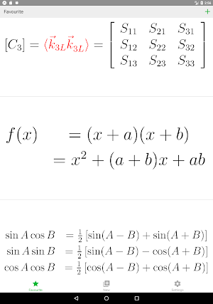 Formula Box (LaTeX) Screenshot 3