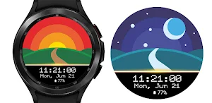 Watch Face Village Wear Os Screenshot 0