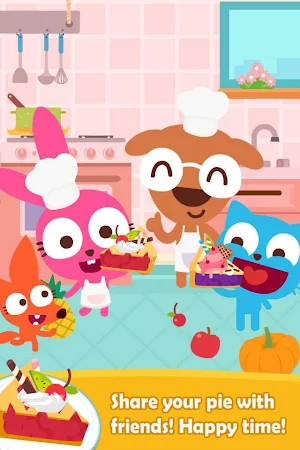Purple Pink Fruit Pie Cooking Screenshot 0