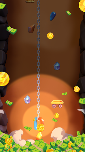 Gold Miner Rush-Lucky Rewards Screenshot 1
