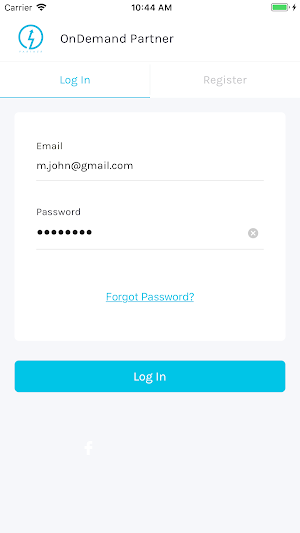 OnDemand Partner App Screenshot 0