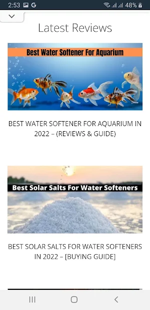 Softener Water World Screenshot 1