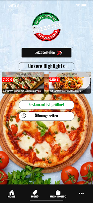 Pizzeria Piccola Perla Screenshot 0