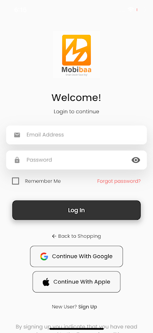 Mobibaa Screenshot 1