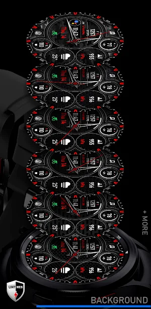 Analog Circular Watch Face 029 Screenshot 3