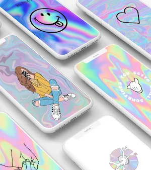 Holographic Wallpaper Screenshot 1
