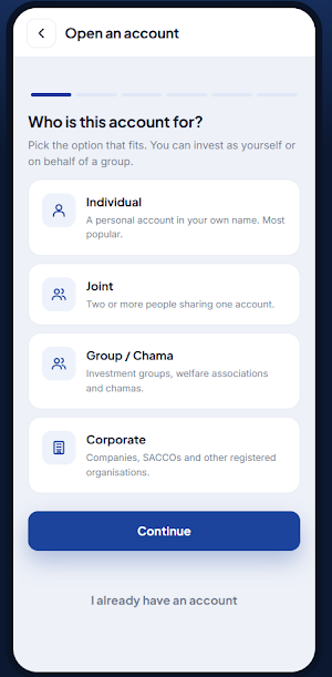 Octagon Unit Trust App Screenshot 2