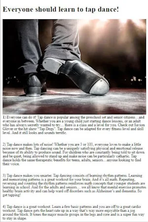 How to Do Tap Dancing Screenshot 1