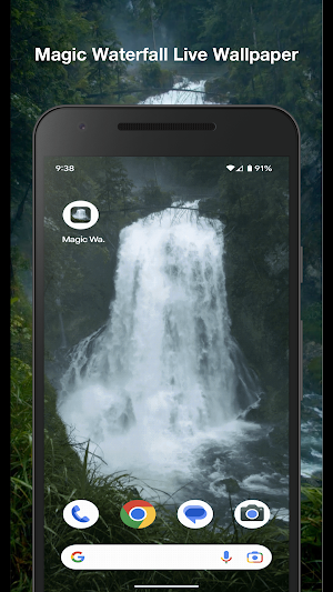 Magic Waterfall Live Wallpaper Screenshot 3