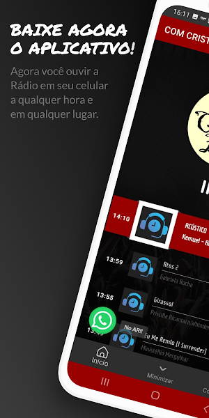 Com Cristo Estou Screenshot 0