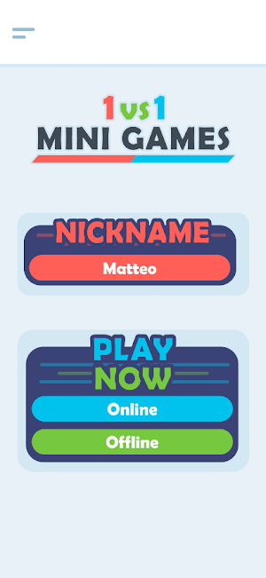 1 vs 1 Minigames: Online games Screenshot 0