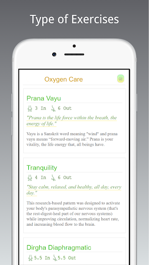 Oxygen Care Screenshot 0