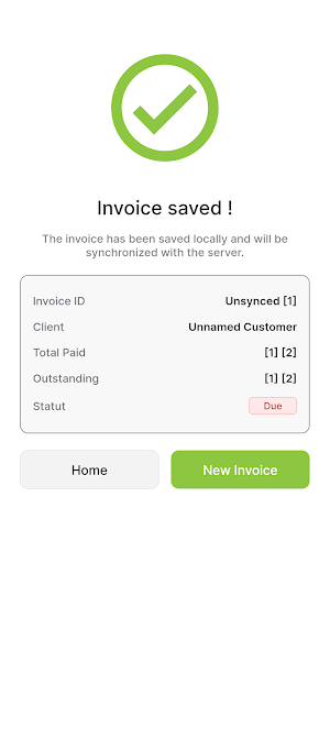 Quickbill - ERPNext Sales App Screenshot 2