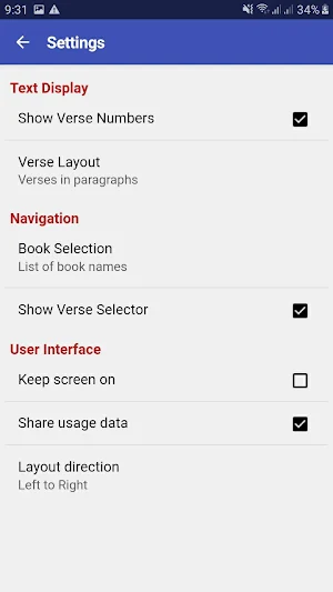 Falam Bible Screenshot 3