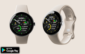 Hybrid Fnx354 Watch Face Screenshot 2
