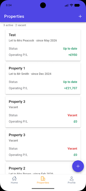 Freehold: Landlord Tracker Screenshot 0