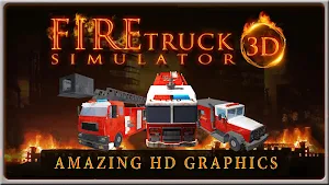 FIRE TRUCK SIMULATOR 3D Screenshot 0