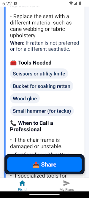 PalmoraFix – AI Repair Helper Screenshot 2