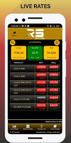 RS Bullion Screenshot 0