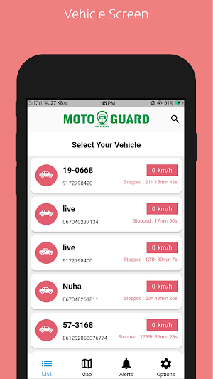 Moto Guard GPS Screenshot 1