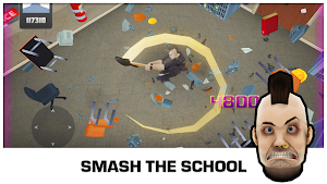 Smash the School - Stress Fix! Screenshot 1